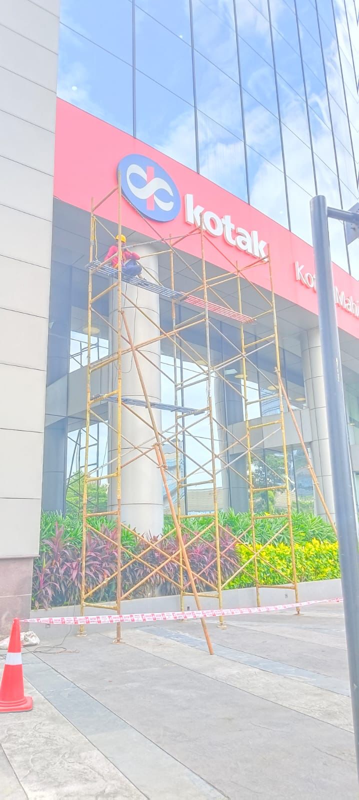 aluminum scaffolding stairway model